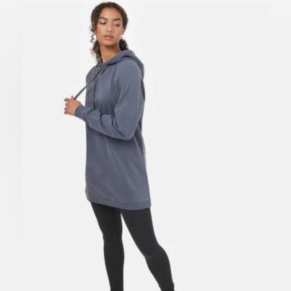 TenTree - Women's French Terry Hoodie Dress - Periscope Grey. Size: XS. NWT - Picture 8 of 13